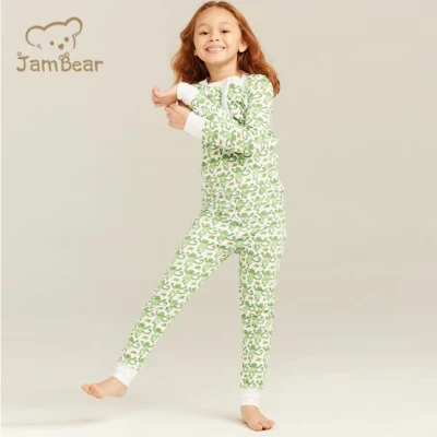 Pigiama biologico per bambini Jambear Pigiama invernale per bambini Pigiama per bambini Pigiama per bambini in bambù Set per dormire personalizzato per bambini